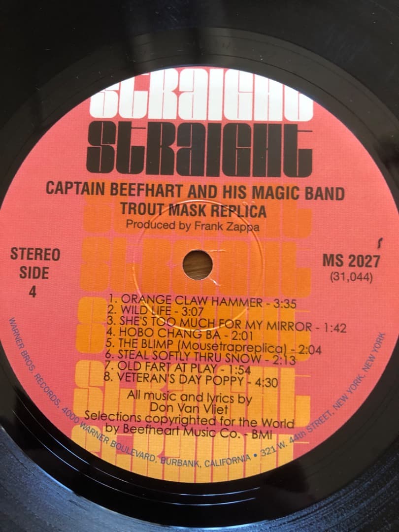 洋楽 Captain Beefheart / Trout Mask Replica