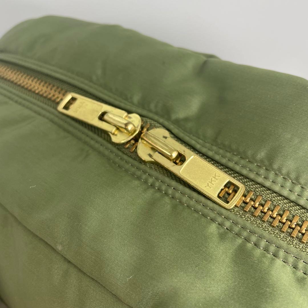 【良品】PORTER ポーター タンカー ダッフル セージグリーン