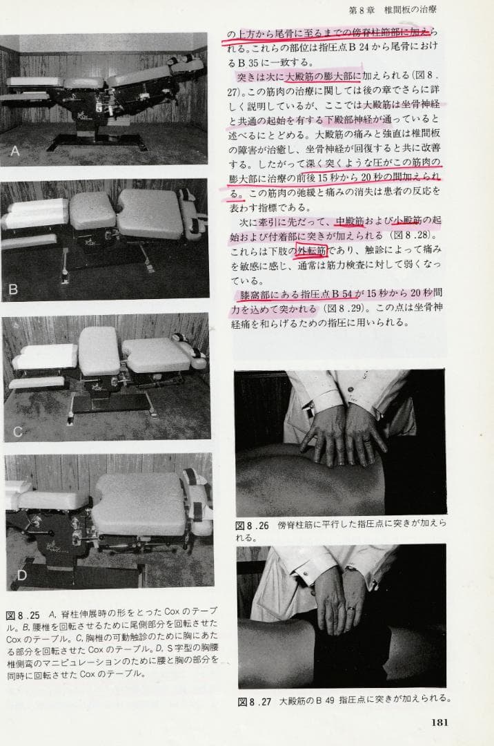 腰痛の診断と治療 　コックス（COX）テクニック