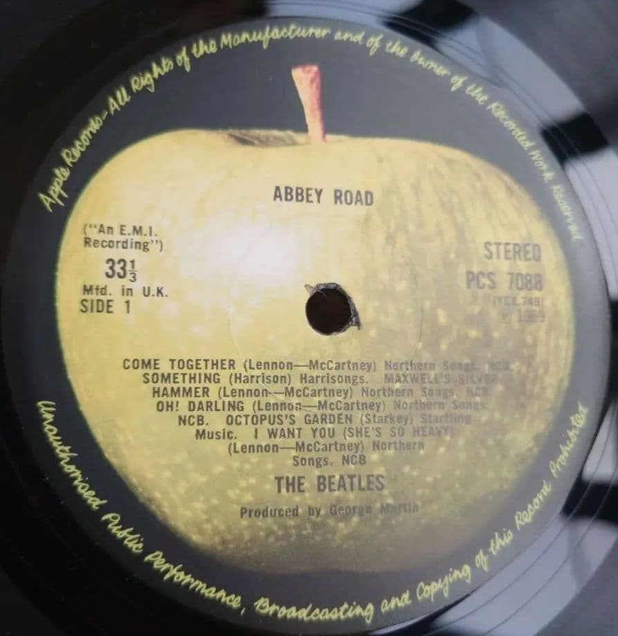 UKレア盤The Beatles Abbey Road