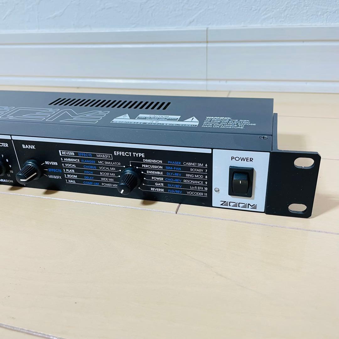 【極美品】ZOOM RFX-1100 マルチエフェクター リバーブ