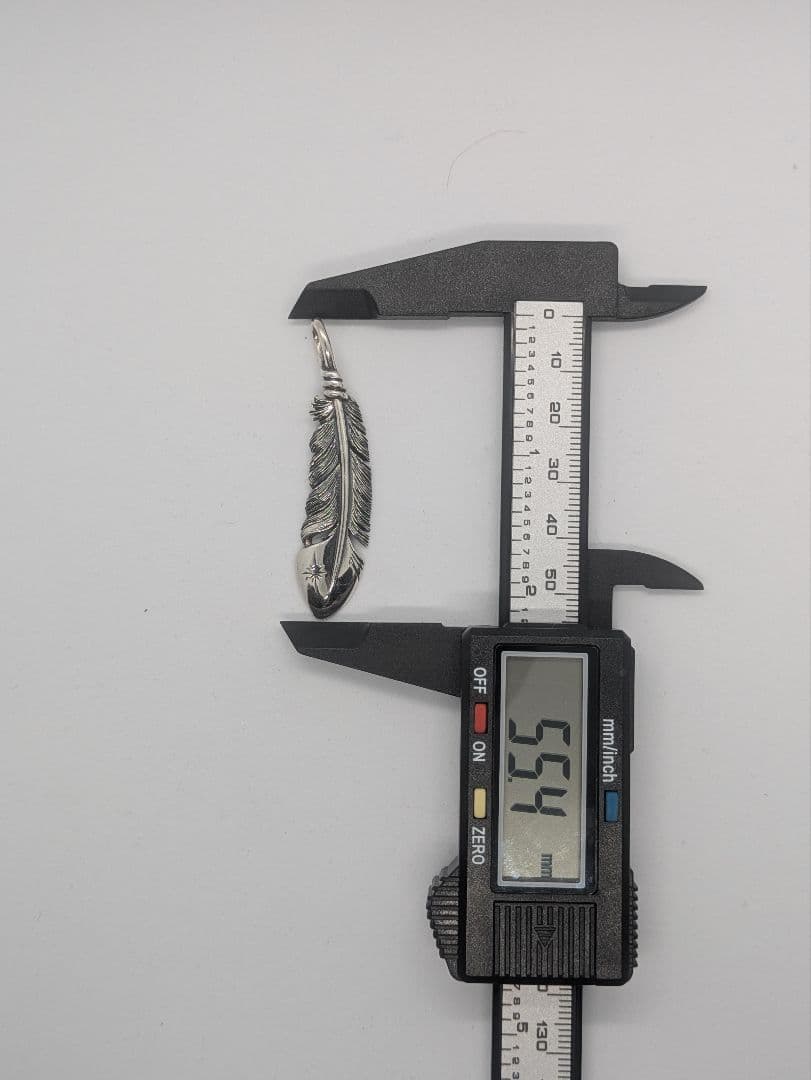 極美品 SAAD シルバー サンシンボル 55mm フェザー ペンダント左右2枚