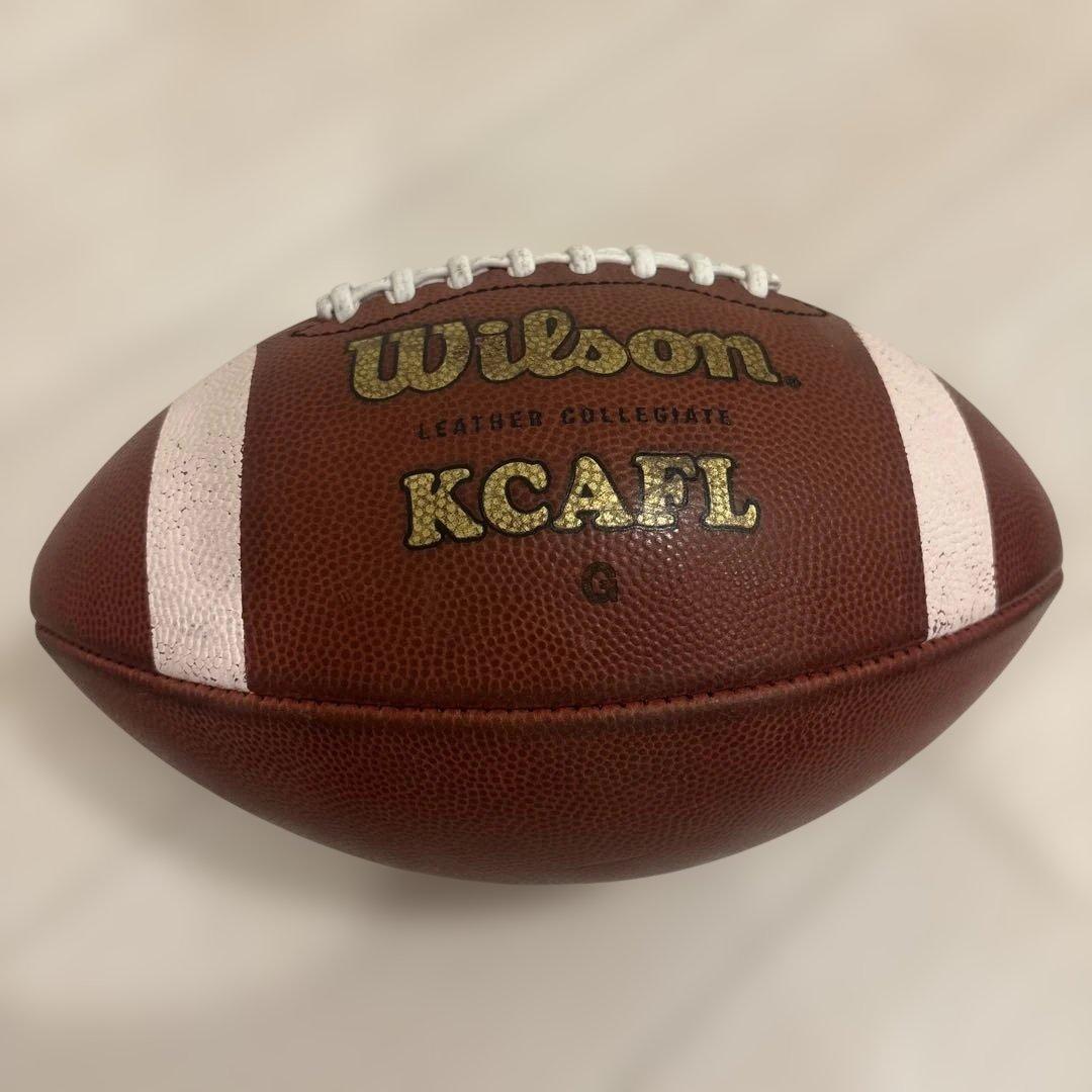 タ*ヨ様 Wilson KCAFL アメリカンフットボール