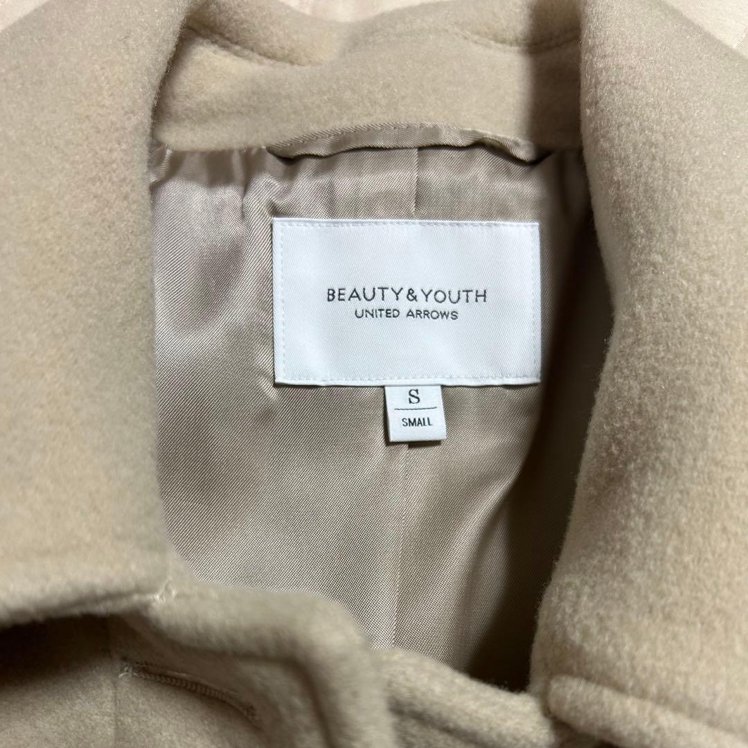 定価￥46200◆BEAUTY&YOUTHモッサワイドスリーブステンカラーコート
