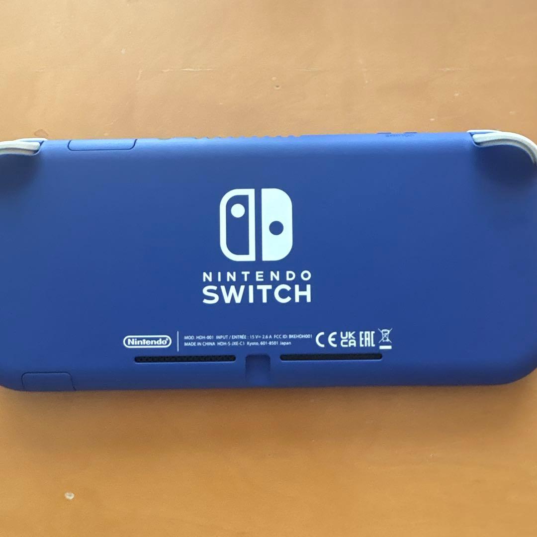Nintendo Switch Lite 青➕カバー➕ソフト1つ