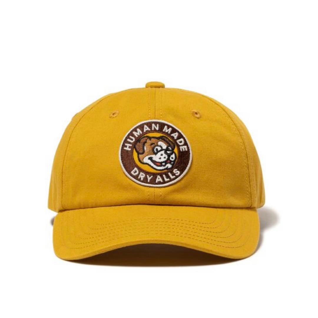 帽子 HUMAN MADE 6PANEL TWILL CAP YELLOW