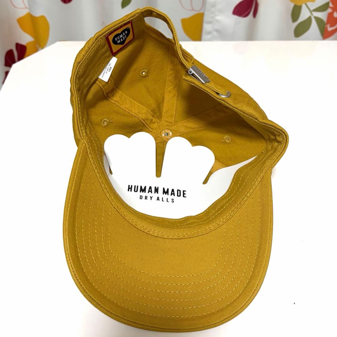 帽子 HUMAN MADE 6PANEL TWILL CAP YELLOW