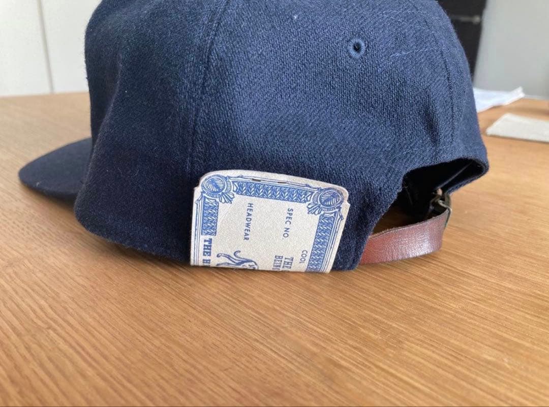 THE H.W.DOG&CO.ウールトラッカーキャップ ネイビー