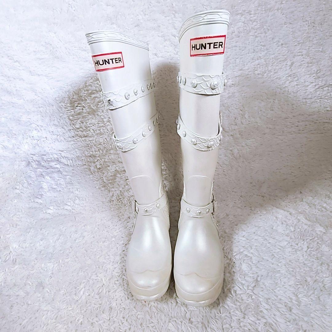 激レア ハンターフェスティバル トール ウェリントンブーツ 限定品 。梅雨に。