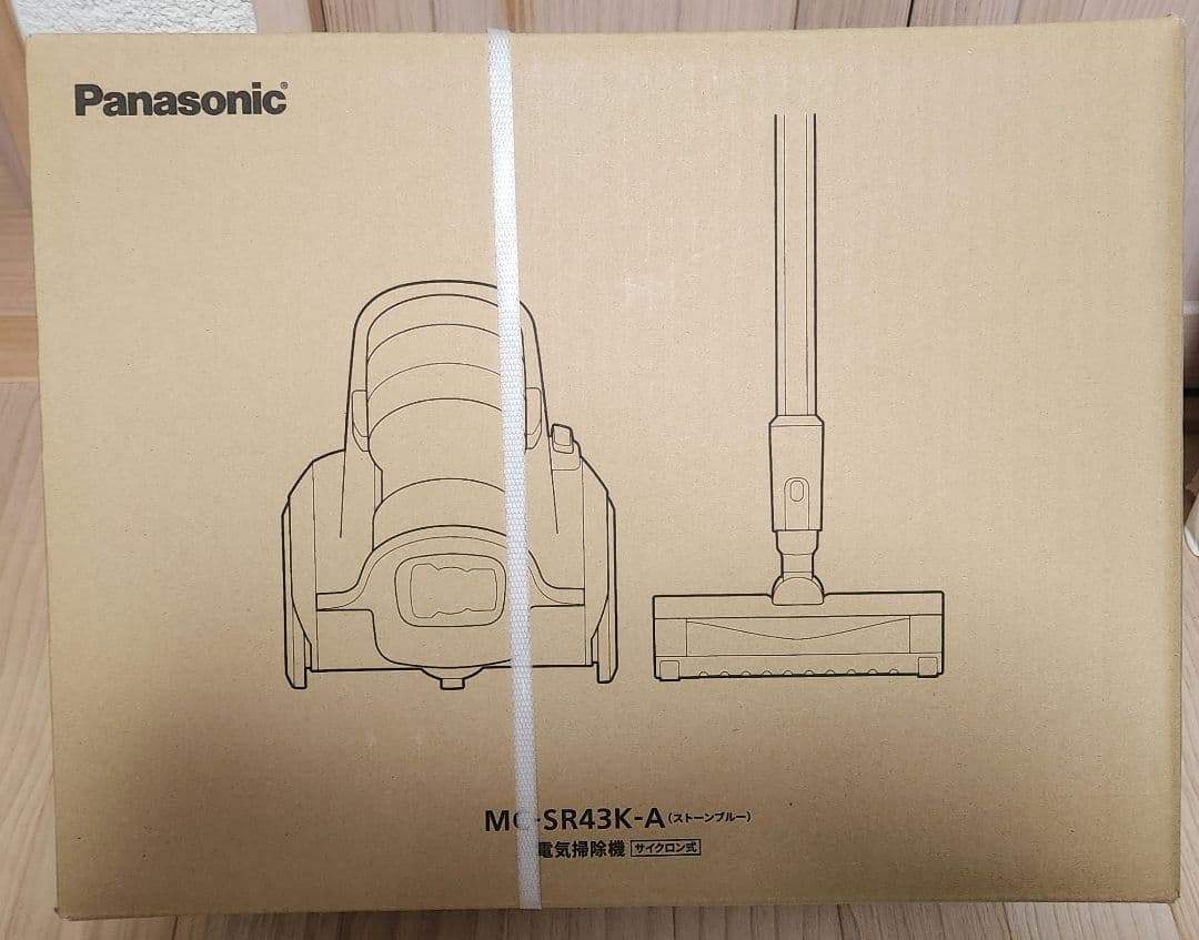 Panasonic MC-SR43K-A（ストーンブルー） 掃除機 新品未開封