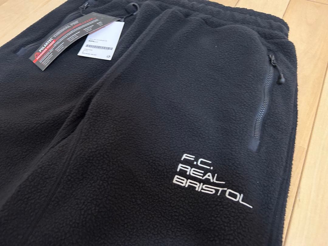 【新品】FCRB POLARTEC フリースパンツ ブラック S 24AW