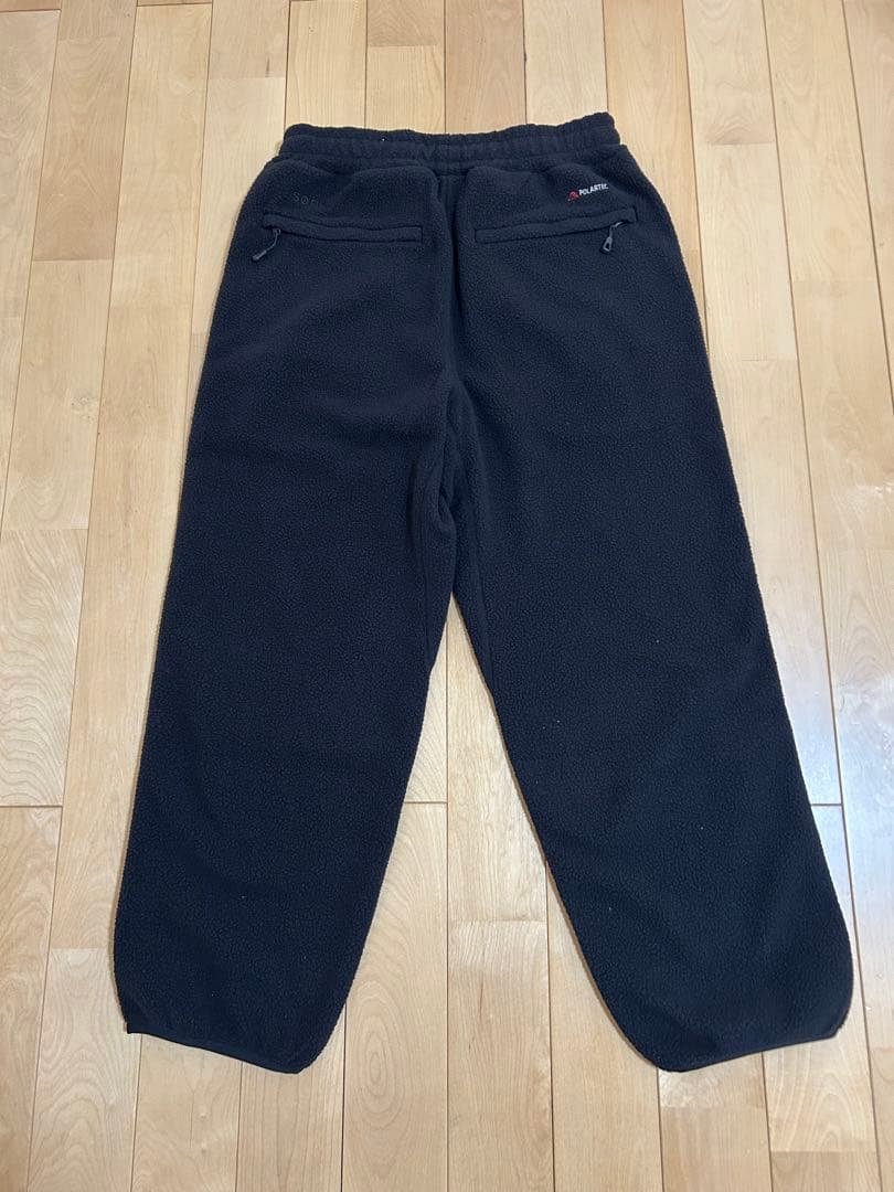 【新品】FCRB POLARTEC フリースパンツ ブラック S 24AW