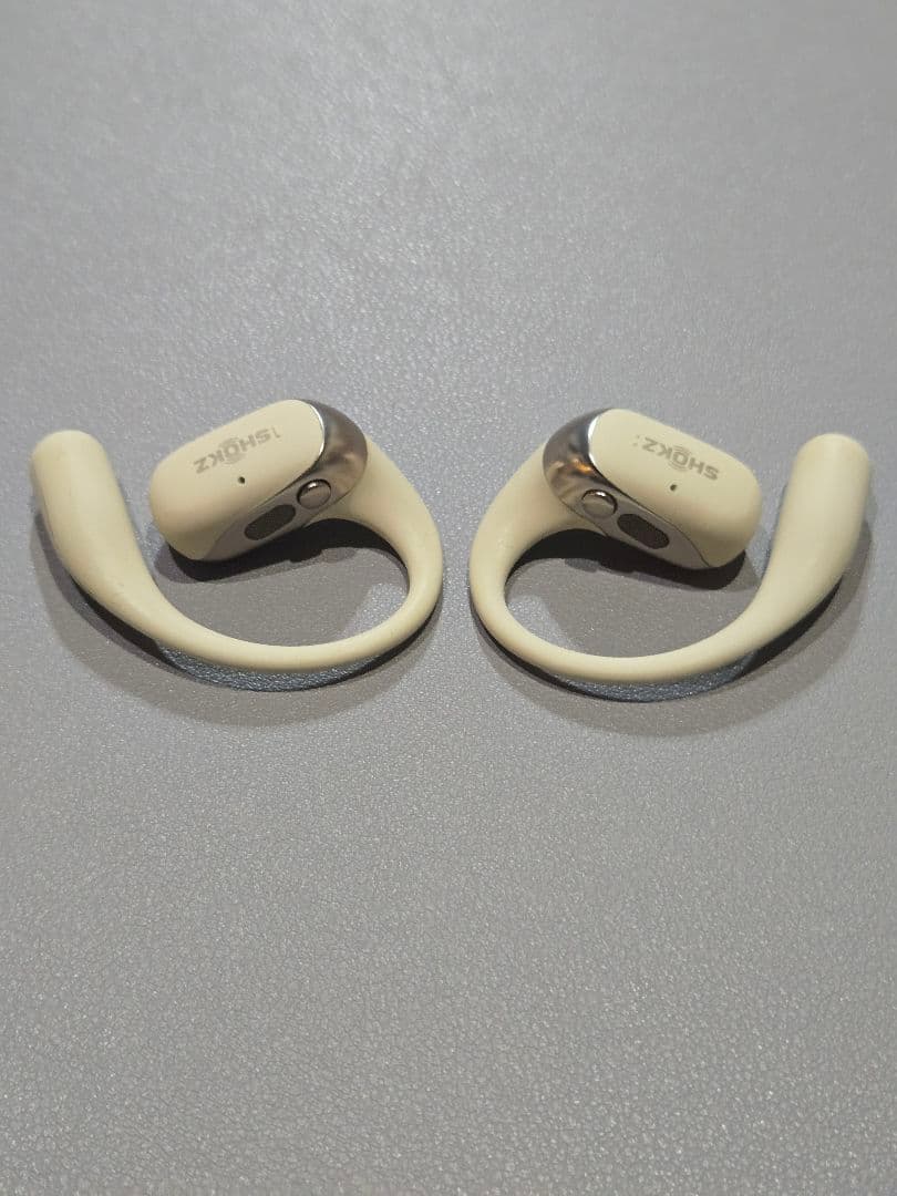 美品 Shokz OPENFIT 2 ベージュ