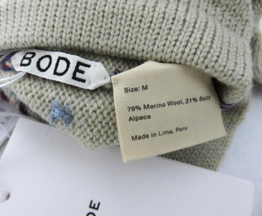 新品 BODE TINY STAR GLOVE ユニセックス ウール アルパカ