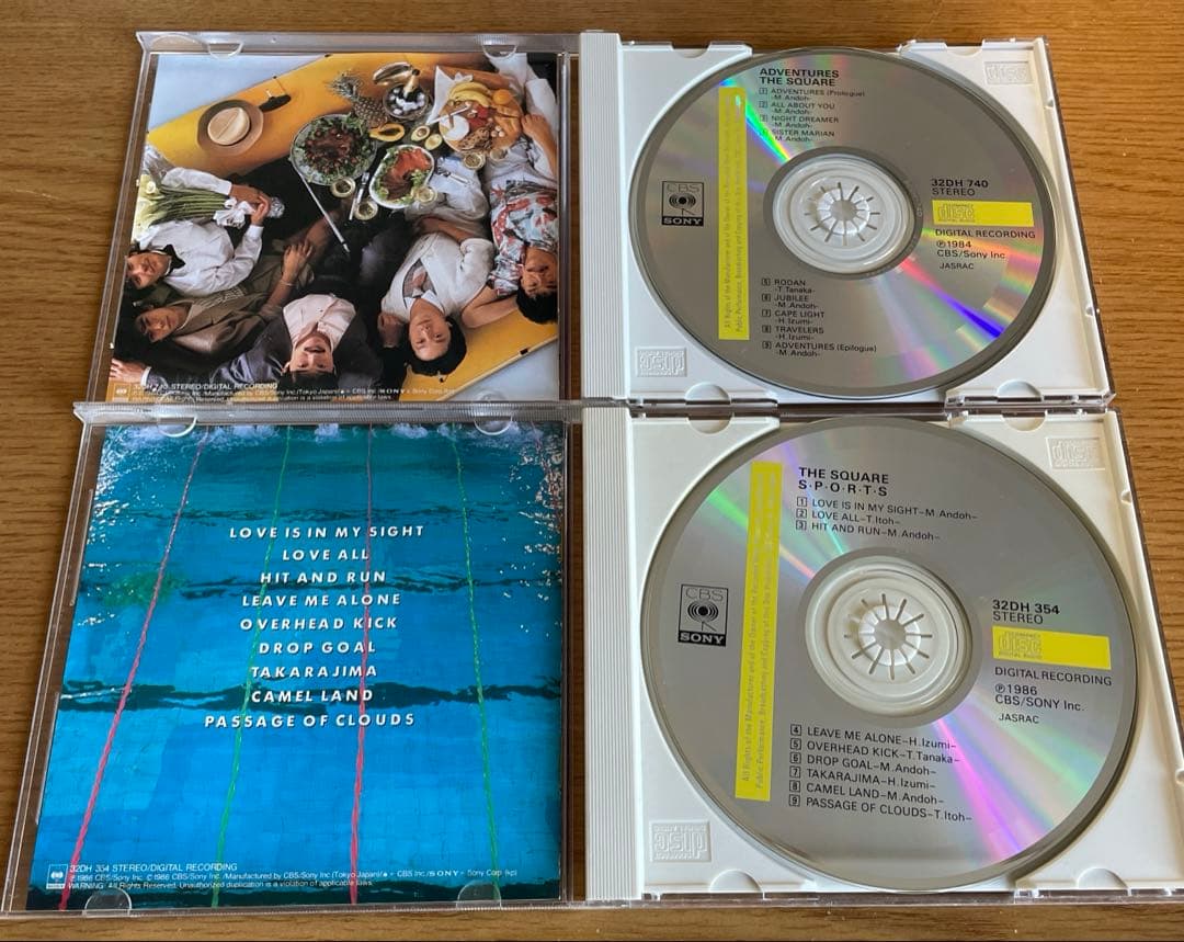 T スクエア CD 13枚 THE SQUARE F1 アンソロジー LIVE