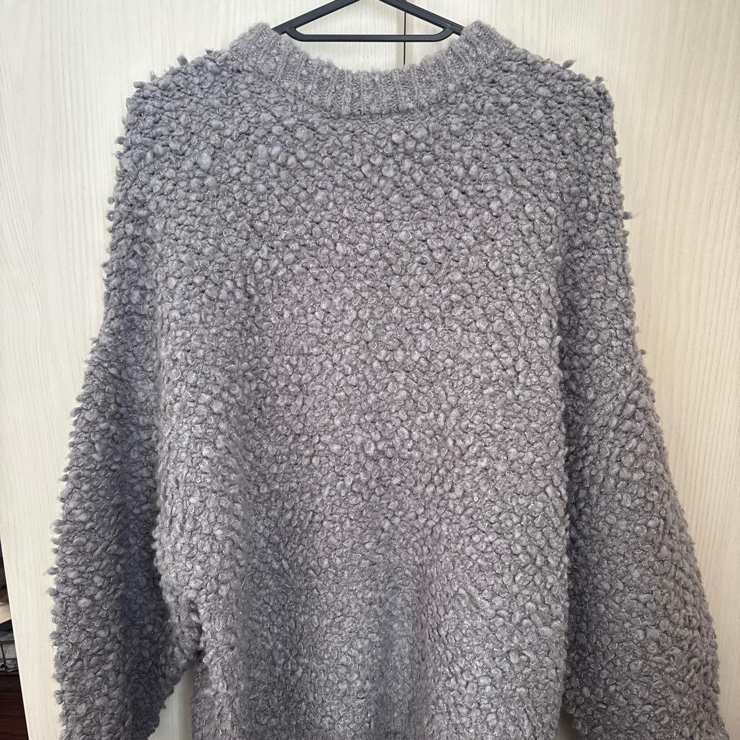 2way Miniloop Knit anuke 美品