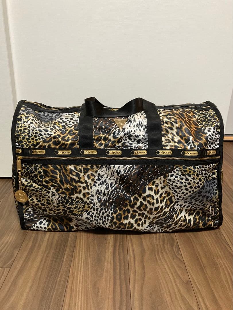 LESPORTSAC レスポートサック JOYRICH 60cm 豹柄ボストン