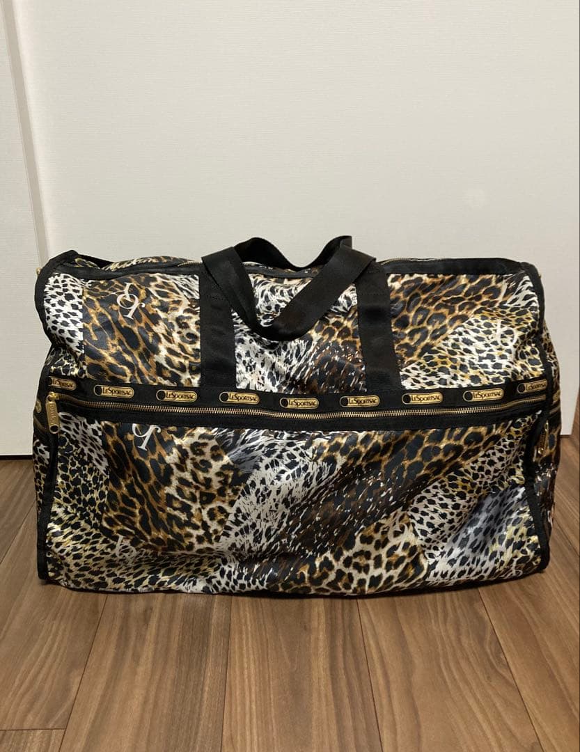 LESPORTSAC レスポートサック JOYRICH 60cm 豹柄ボストン