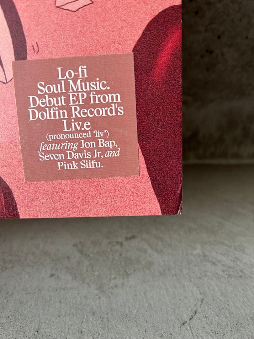 新品未開封　Liv.e – Frank EP 　レコード