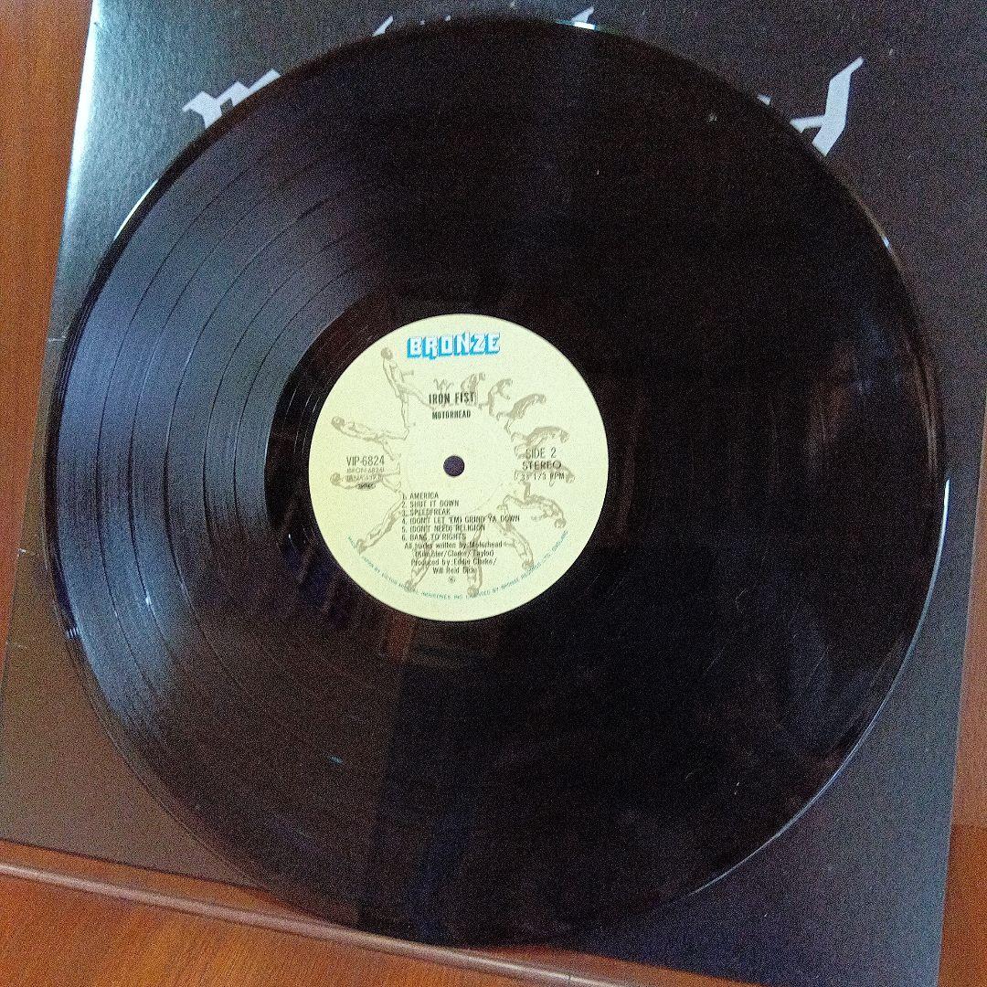 LP　 MOTORHEAD 　アイアン・フィスト VIP6824　T