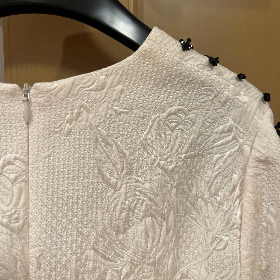 ESCADA 花柄刺繍 ワンピース 40