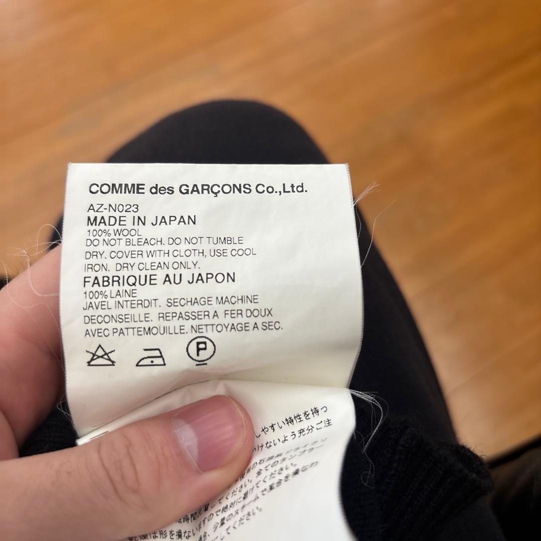 PLAY Comme des Garçons ブラックカーディガン M