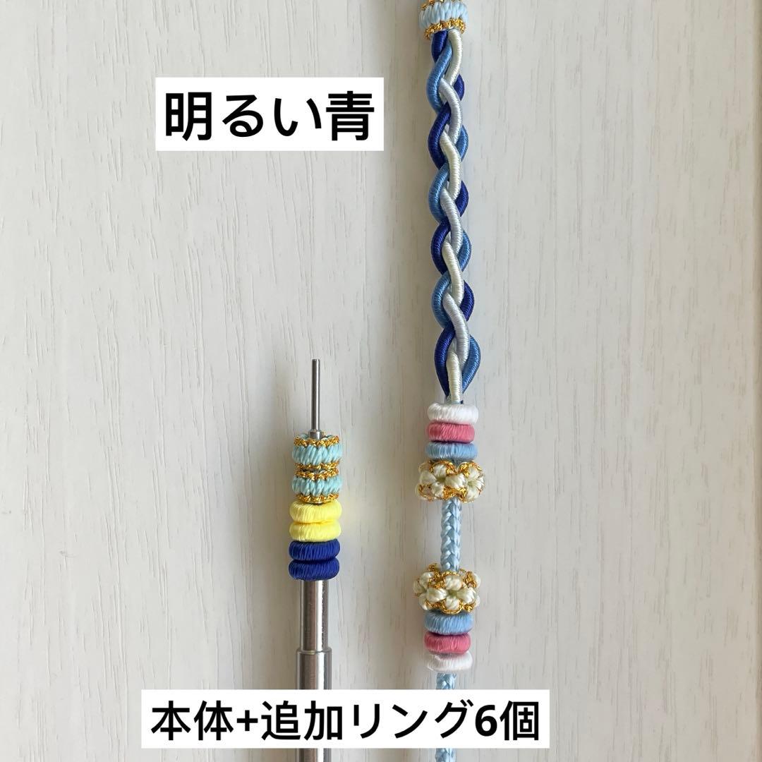 専用ミサンガブレスレット（濃い赤、濃い緑、明るい緑、濃い青、明るい青 )5セット