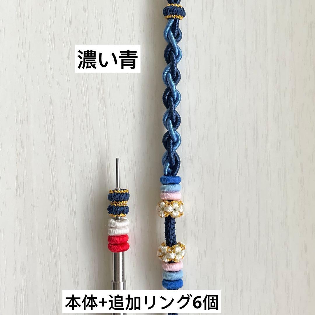 専用ミサンガブレスレット（濃い赤、濃い緑、明るい緑、濃い青、明るい青 )5セット