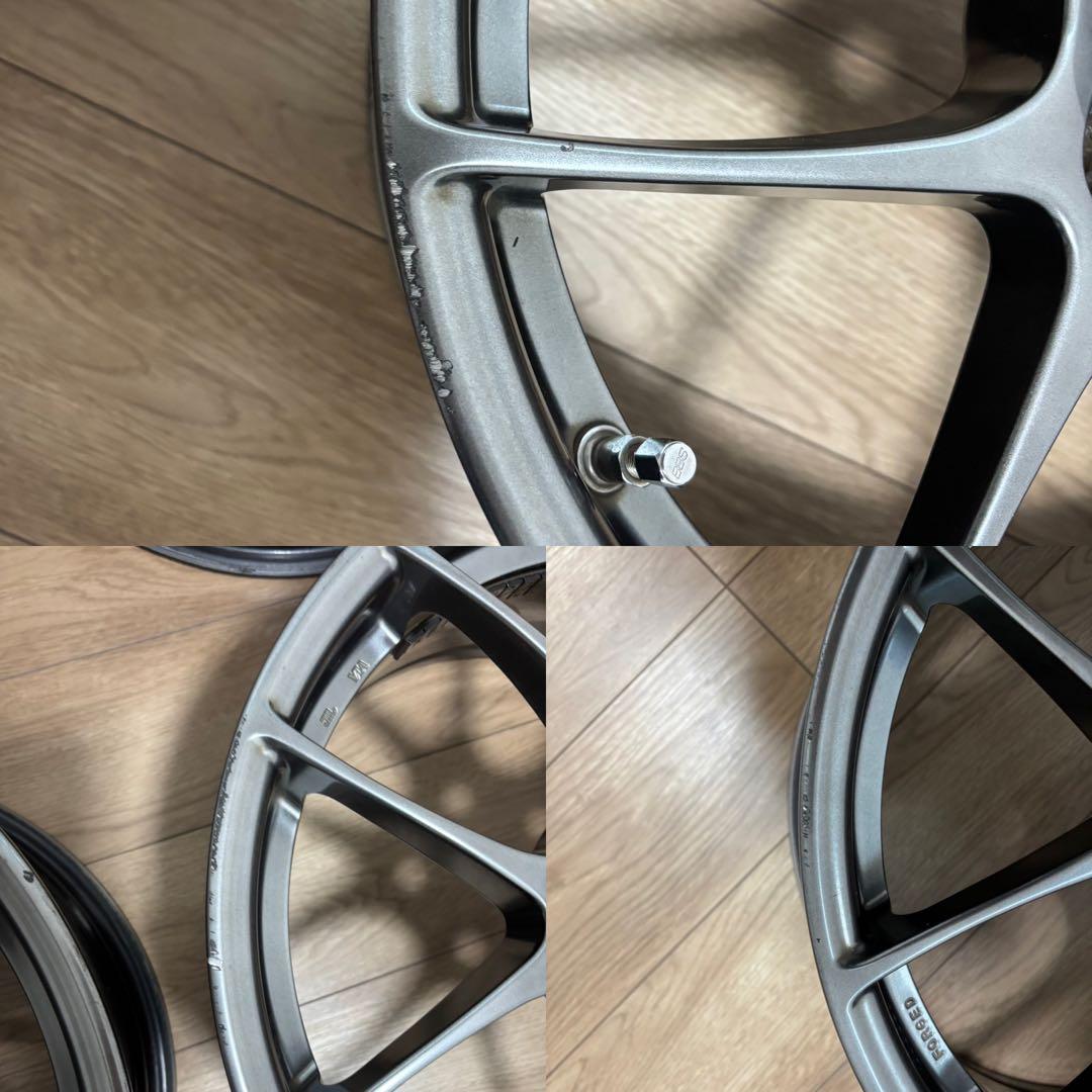 手渡しのみ　BBS RF501 4本　7J +48 114.3 DB 17インチ
