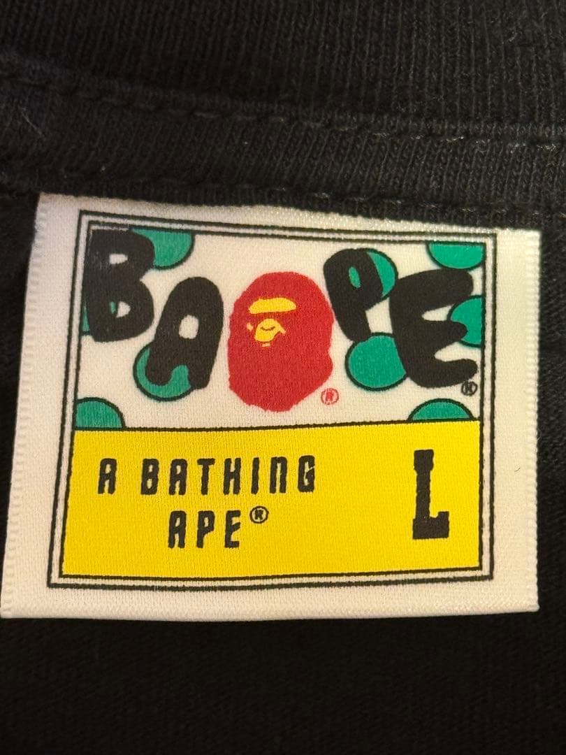 A BATHING APE BAPE Tシャツピンクカモ 黒