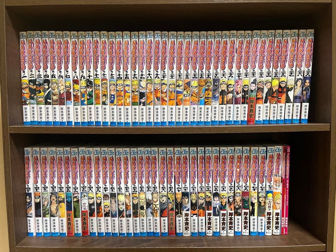 NARUTO―ナルト― 1巻〜72巻　全巻セット＋関連本3冊
