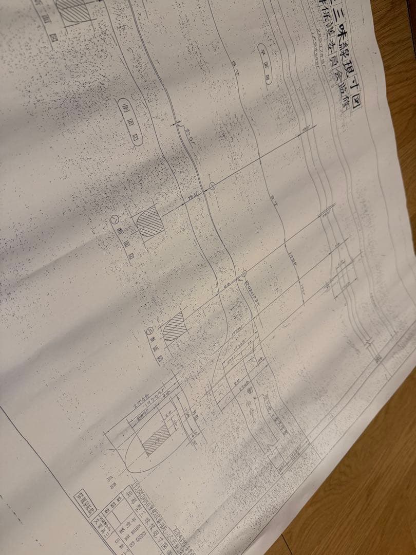 三線　設計図