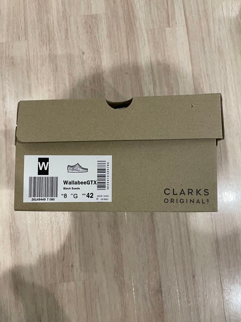 靴 CLARKS Walabee GTX BLACK 26.5cm UK8