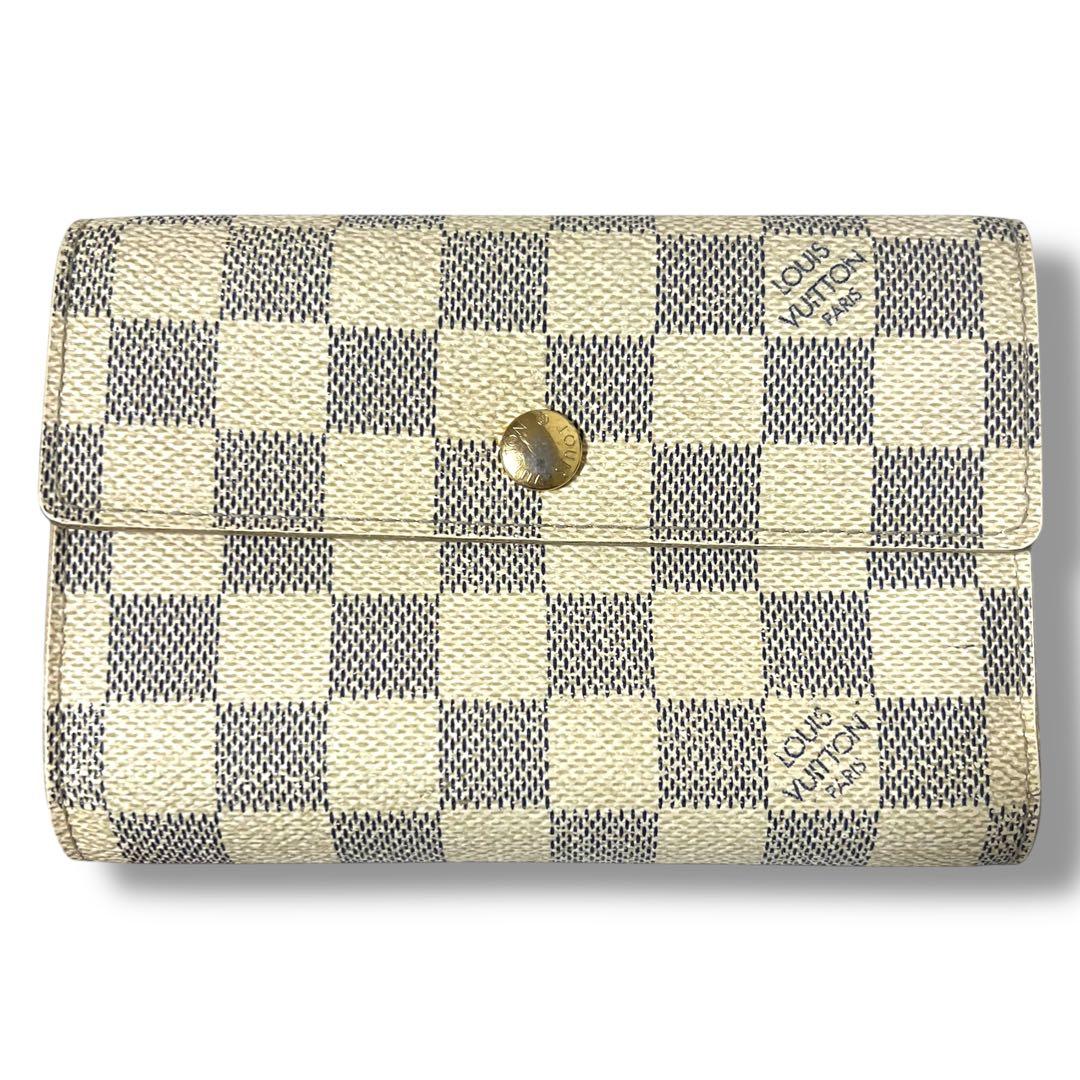 希少✨ ルイヴィトン ダミエ アズール ポルトフォイユアレクサンドラ