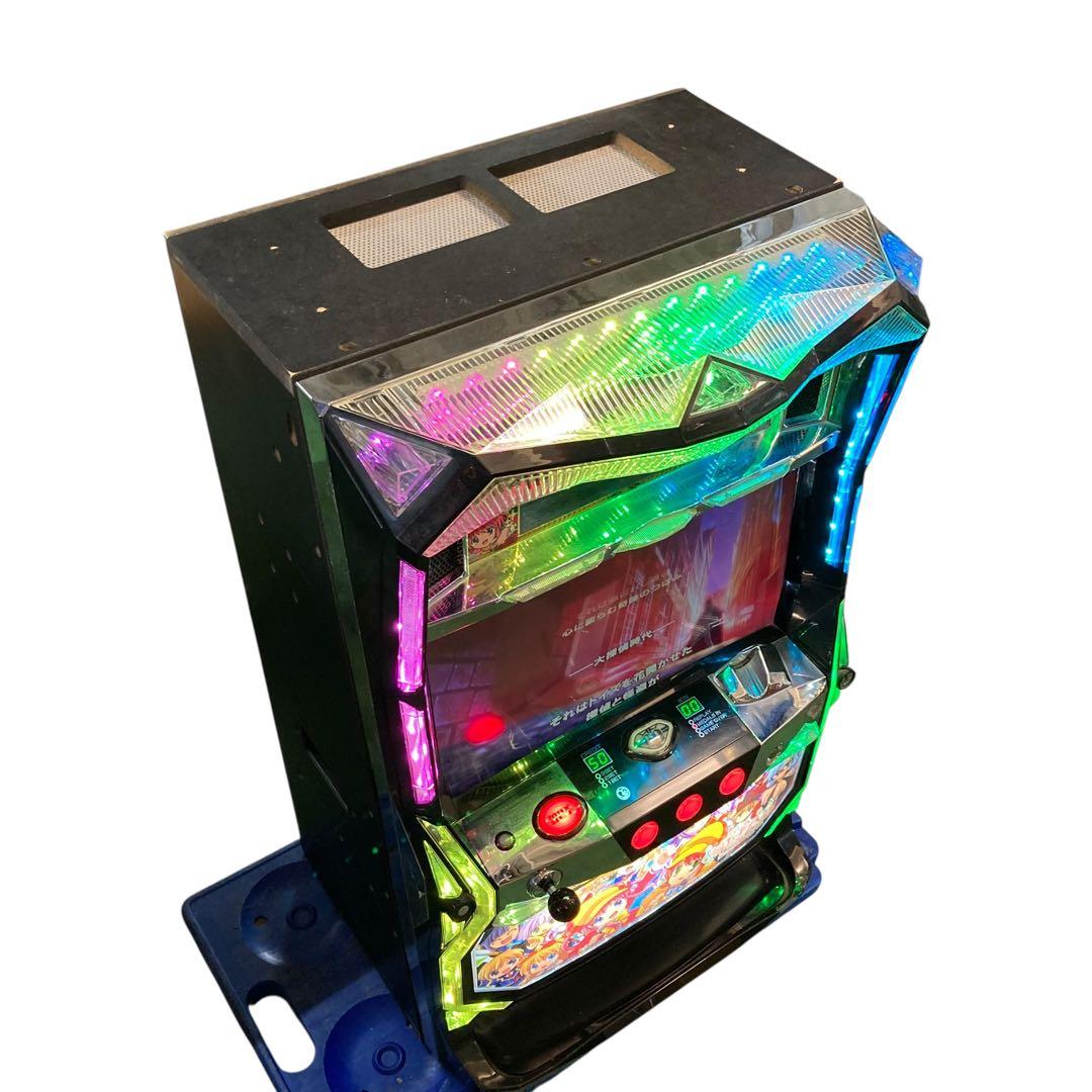 動作品 ミルキィホームズTD 消えた7と奇跡の歌 不要機付 パチスロ 筐体
