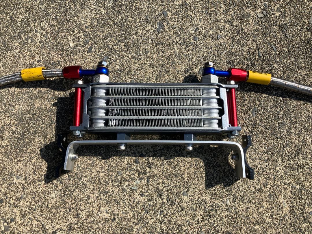 MORIN製 GROM グロム　ハイパーオイルクーラー 4段コア　ハンターカブ