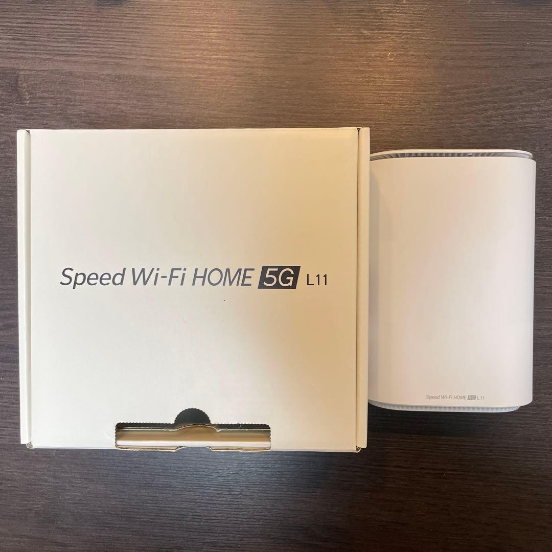 Speed Wi-Fi  5G L11 ホワイト