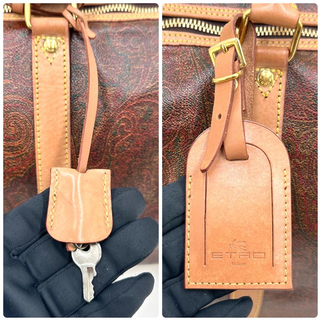 ETRO エトロ ペイズリー 2way ボストンバッグ 旅行用バッグ 男女兼用