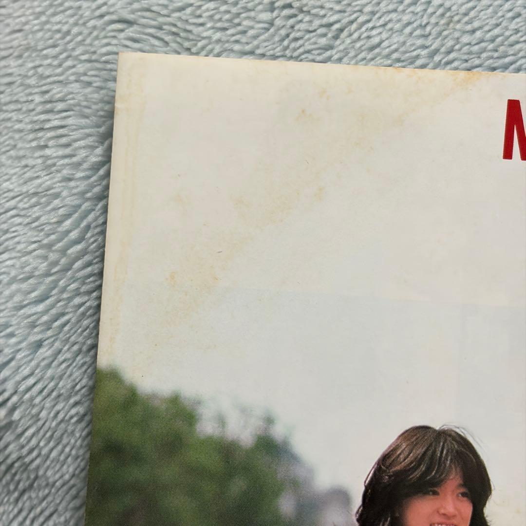 【直筆サイン】中森明菜 NEW AKINA エトランゼ LP レコード 宛名なし