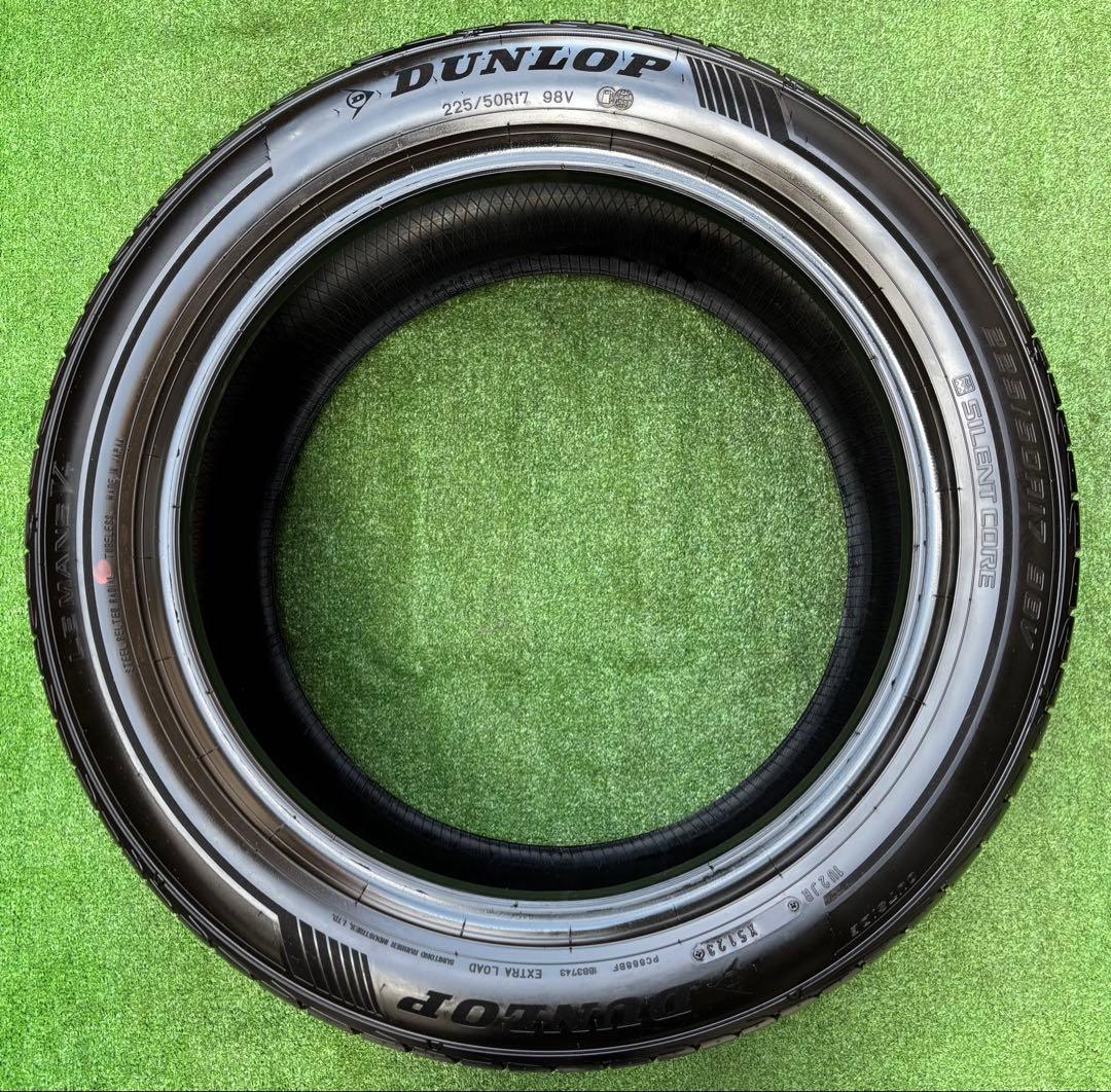 DUNLOP LE MANS V+ 225/50R17 2023年製 深山 4本