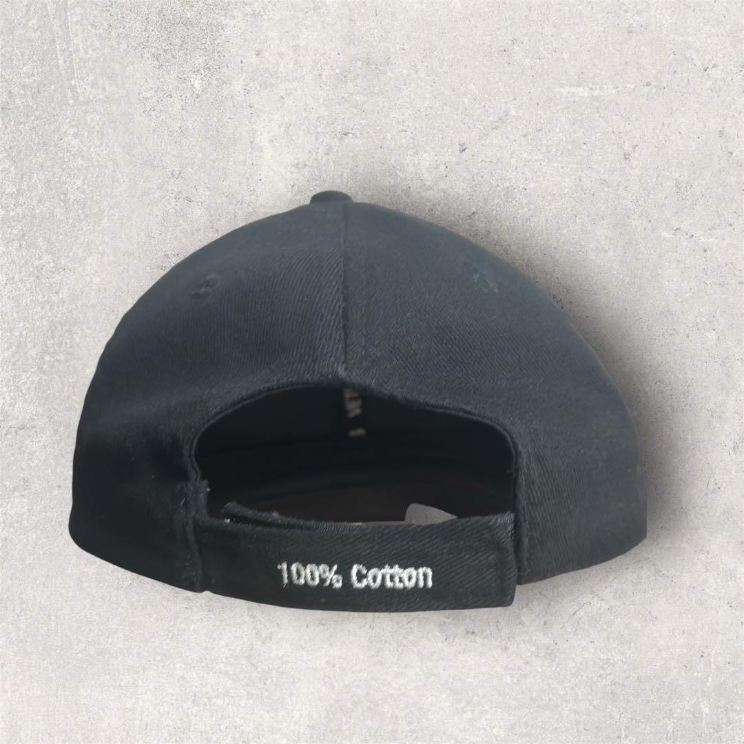 VETEMENTS ブラック ベースボールキャップ