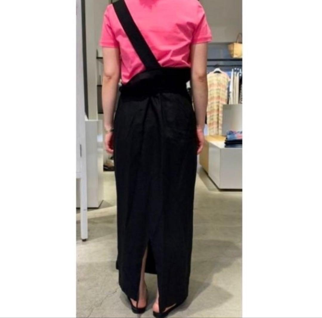 【麻100%／美品✨】ENFÖLD Light Linen SKIRT 23SS