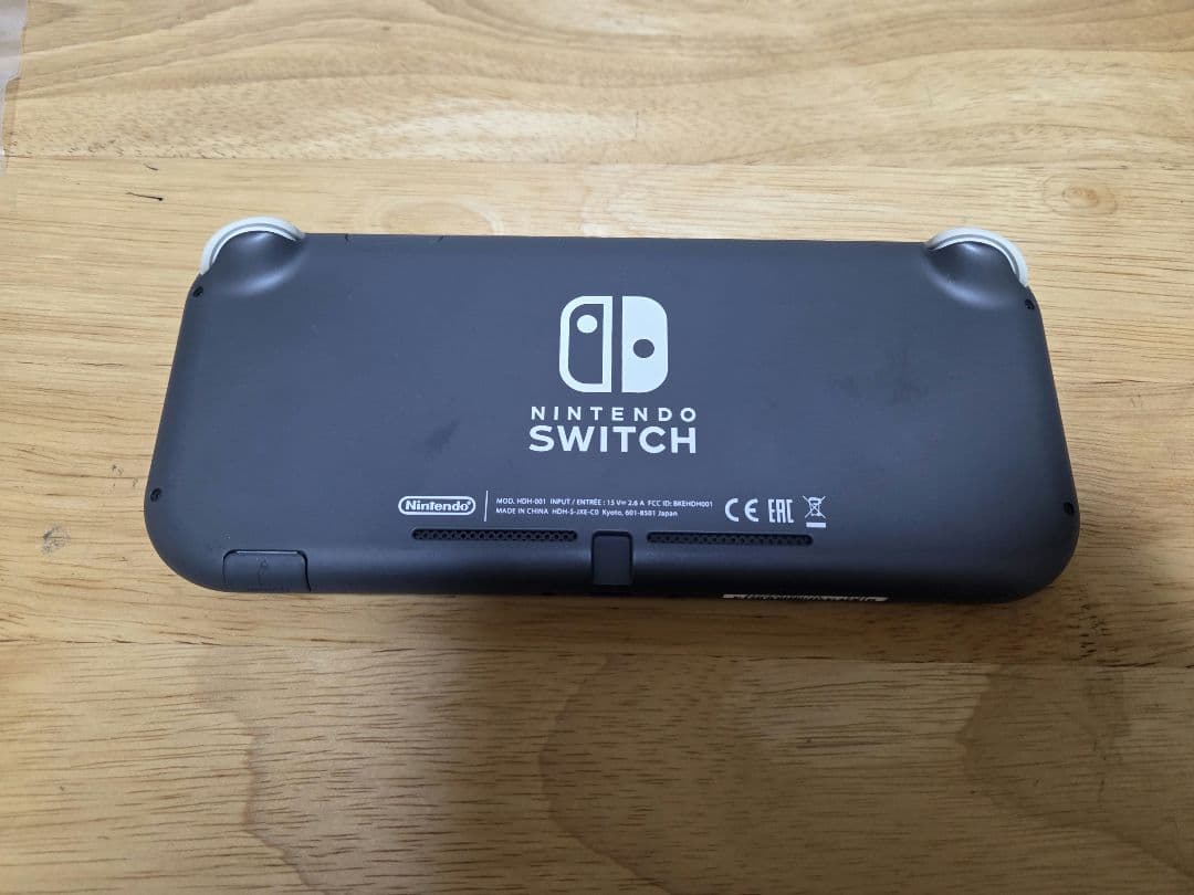 Nintendo Switch Lite グレー 箱付き 充電器付き
