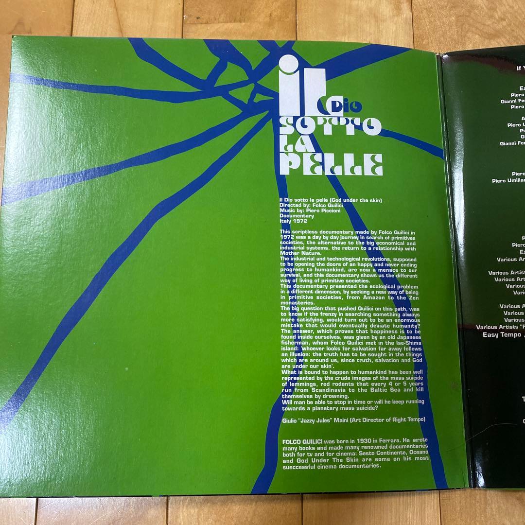 Il Dio Sotto La Pelleピエロ・ピッチオーニLPレコード