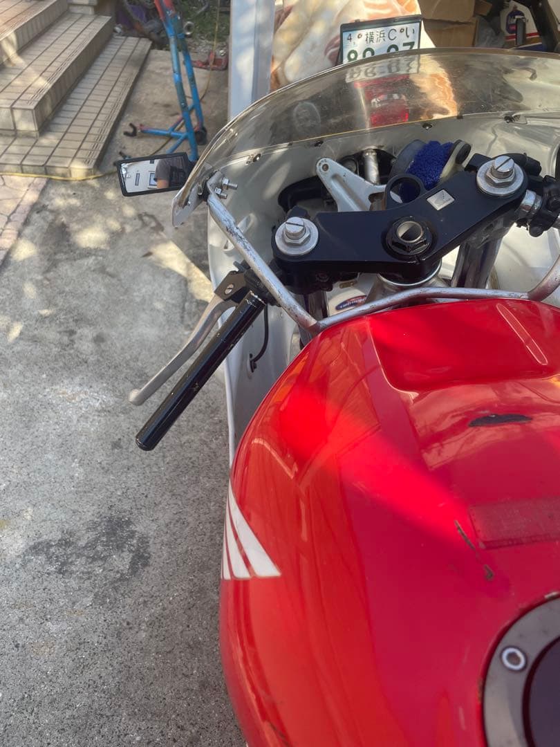 NSR250 mc18 mc21 mc28 小型ミラー ポップスミラー 左右