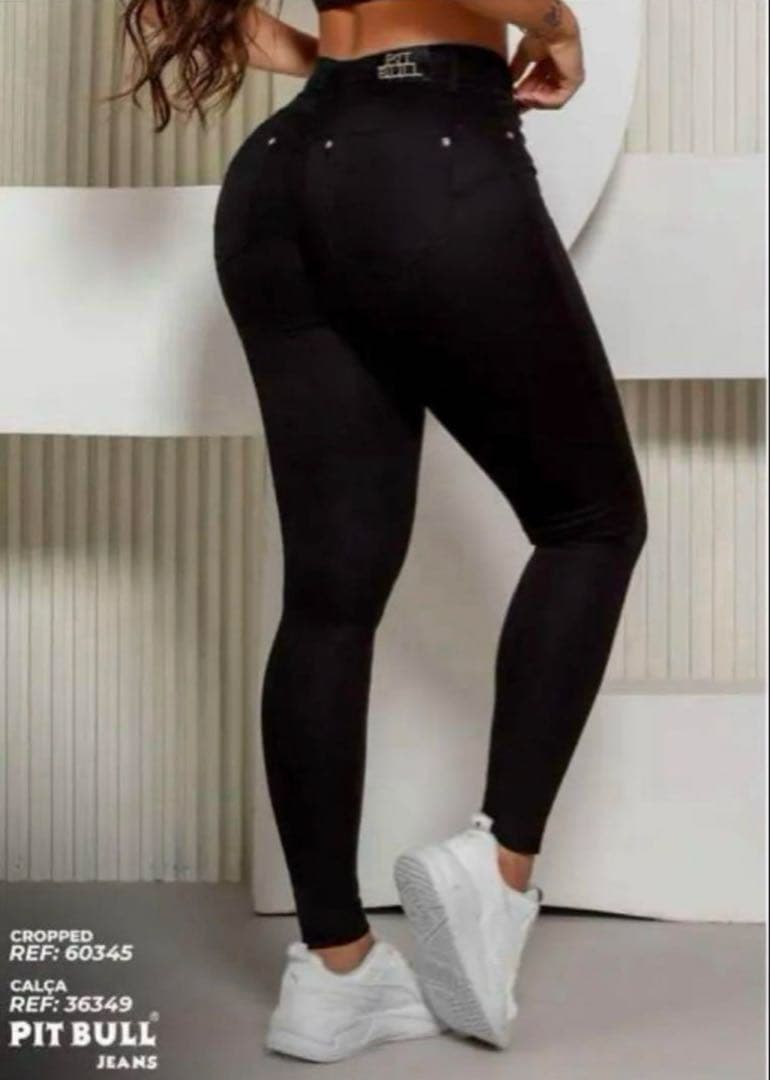 Pitbull jeans スキニーデニム ブラック 36