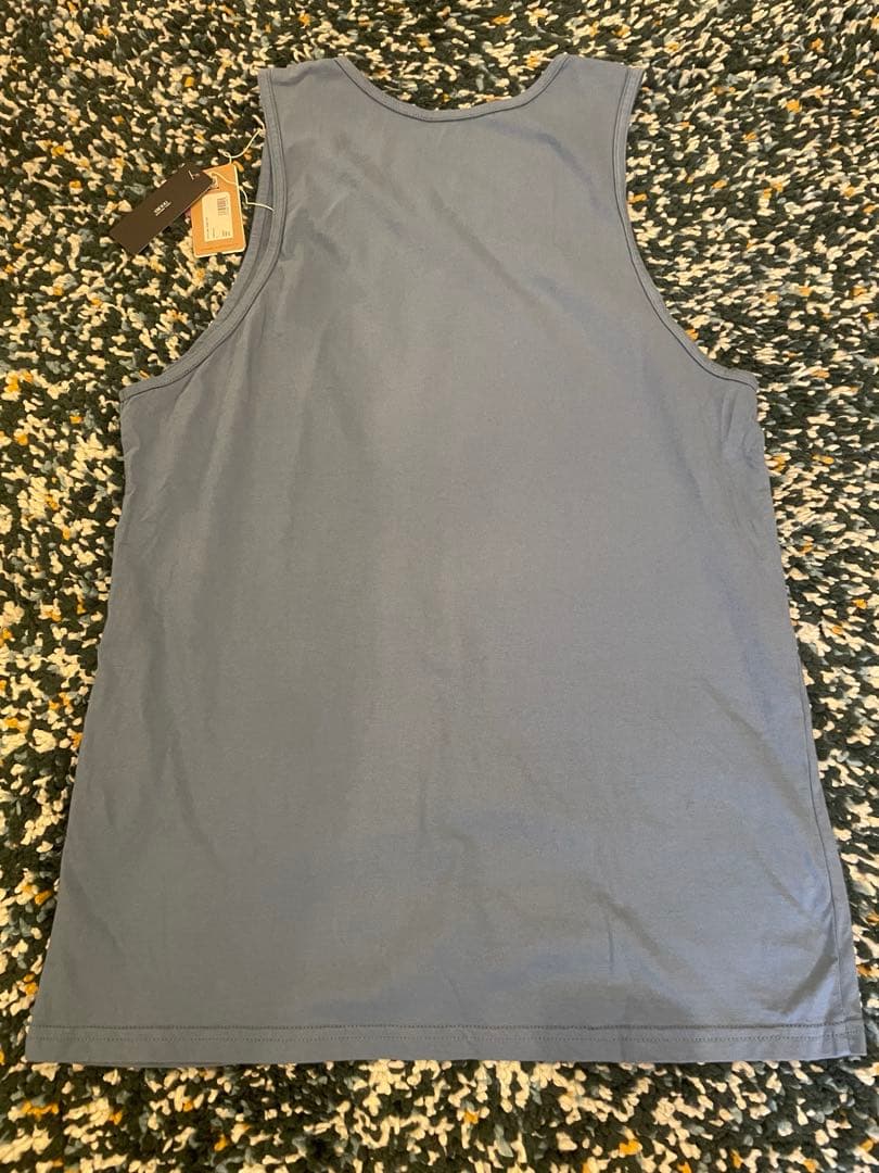 新品未使用　patagonia タンクトップ S（日本：M） 青　ブルーグレー