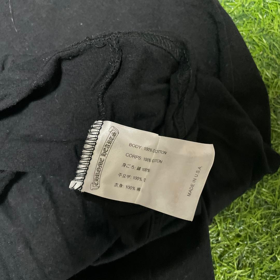 値下げChrome Hearts クロムハーツ FOTI Tシャツ 黒 XL