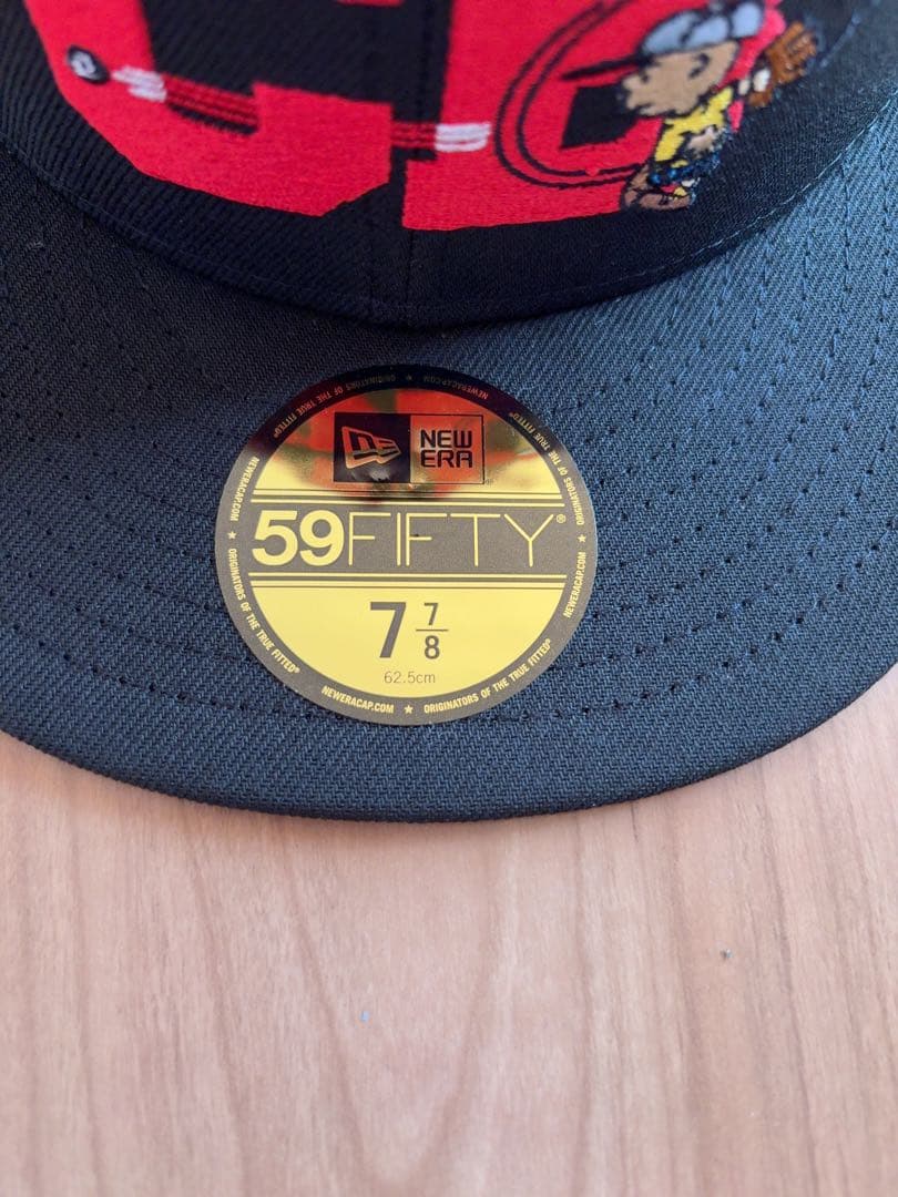 New Era 59FIFTY キャップ CBロゴ　チャーリーブラウン
