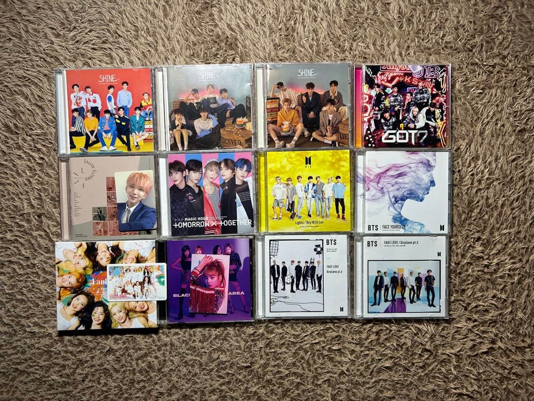 K-POP CD アルバム 12枚セット 【バラ売り可】